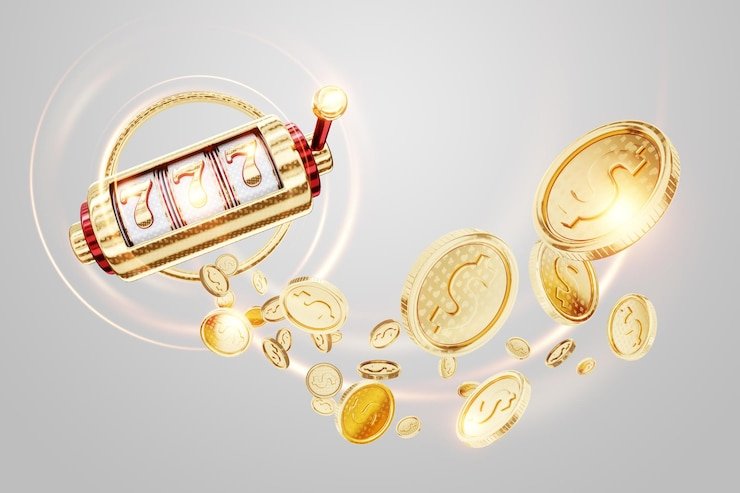 Antarmuka permainan Lucky Twins di platform gocap 123 menampilkan dua simbol acak dan pilihan prediksi pemain.